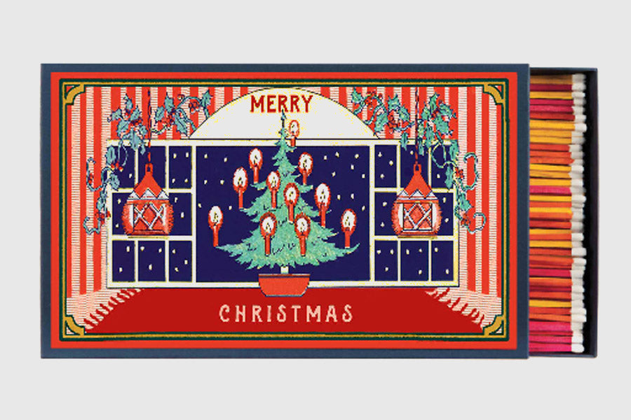 Giant Matchbox "Christmas Window"