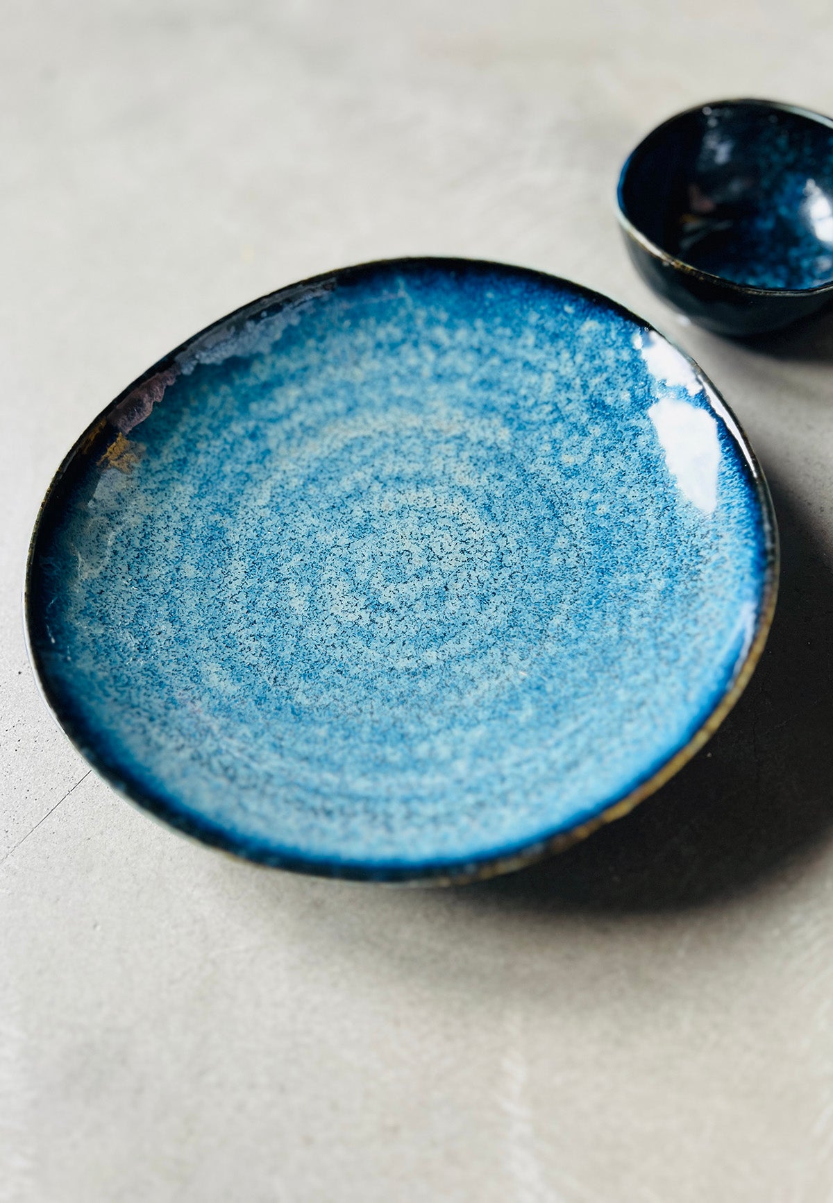 Blue Plate - Ø19 cm